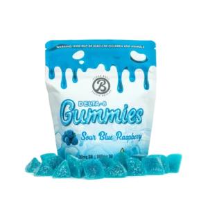 Gummies – Sour Blue Raspberry